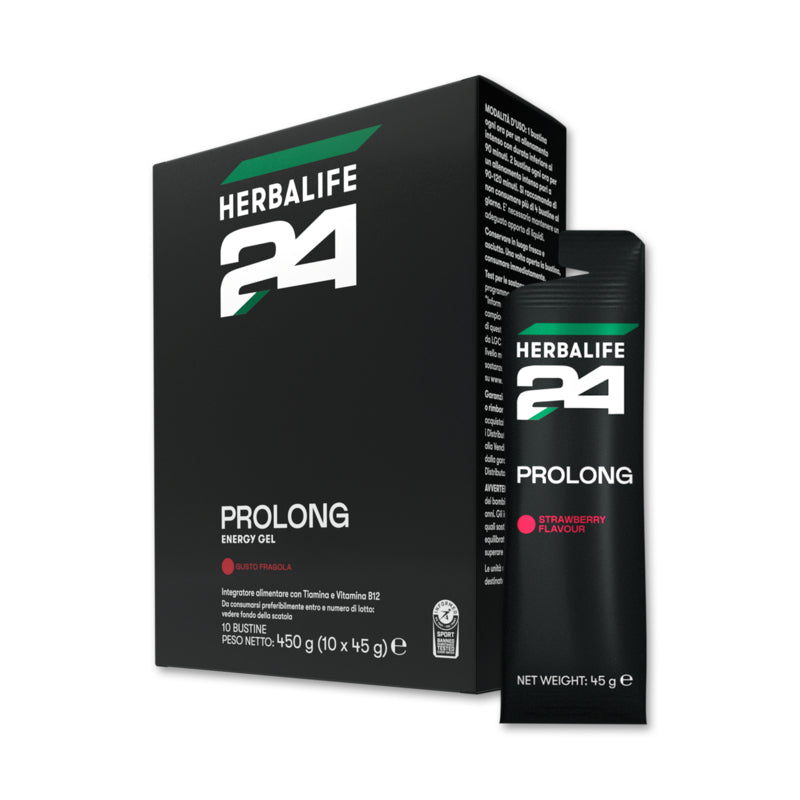 Herbalife24® Prolong energy gel Fragola 45 g / 10 bustine